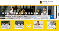 Desktop Screenshot of heinrich-bruegger-schule.de